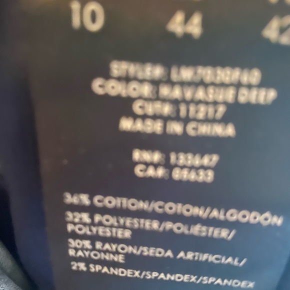 Liverpool 2%spandex cropped wide leg jeans - Picture 6 of 6